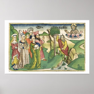 Exodus 15 1-19 Das Lied von Moses, aus dem 'Nuremb Poster