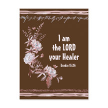 Exodus 15:26 Ich bin der Lord Your Healer Bible Ve