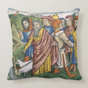 Exodus 17 1-7 Moses macht den Wasserstrom von Kissen