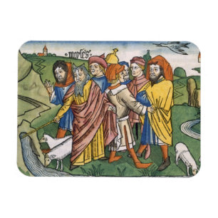 Exodus 17 1-7 Moses macht den Wasserstrom von Magnet