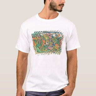 Exodus 17 8-15 Aaron und Hur stützen Moseses Hän T-Shirt