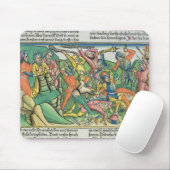 Exodus 17 8-15 Aaron und Hur stützen Moseses Hände Mousepad (Mit Mouse)