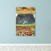 Exodus 19 Israel auf dem Berg Sinai Leinwand (Insitu (Holzboden))