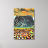 Exodus 19 Israel auf dem Berg Sinai Leinwand (Vorderseite)