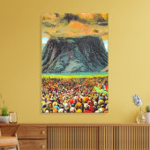 Exodus 19 Israel auf dem Berg Sinai Leinwand (Insitu (Wohnzimmer))