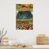 Exodus 19 Israel auf dem Mount Sinai-Poster Poster (Küche)