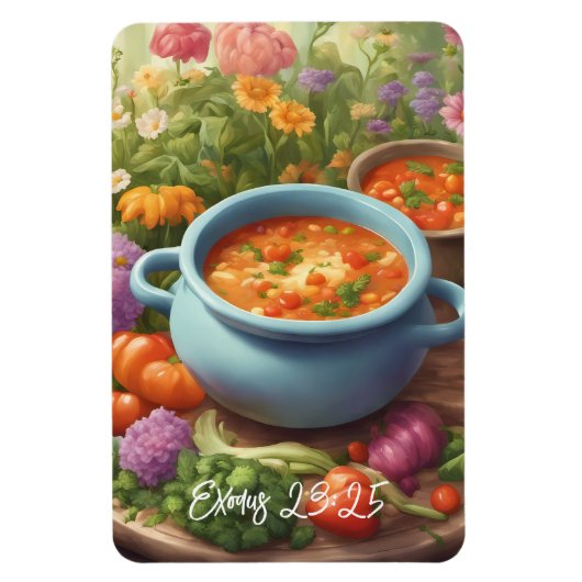 Exodus 23:25- Magnet (Vertikal)