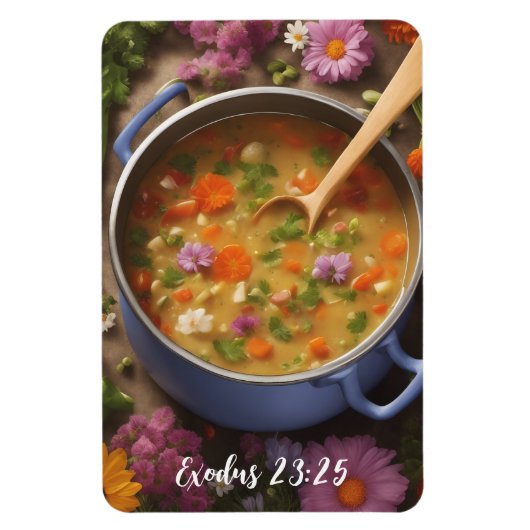 Exodus 23:25- Magnet (Vertikal)