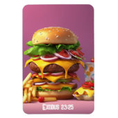 Exodus 23:25- Magnet (Vertikal)