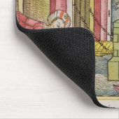 Exodus 2 1-6 Moses, der hinunter den Nil Mousepad (Ecke)