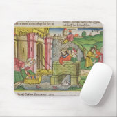 Exodus 2 1-6 Moses, der hinunter den Nil Mousepad (Mit Mouse)