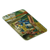 Exodus 31 2-8 Bezalel und Oholiab machen die Arche Magnet (Rechte Seite)