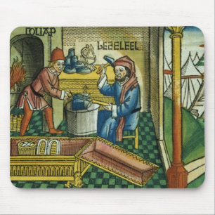Exodus 31 2-8 Bezalel und Oholiab, welche die Mousepad