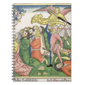 Exodus 32 15-23 Moses, der die Steintabletten Notizblock (Vorderseite)