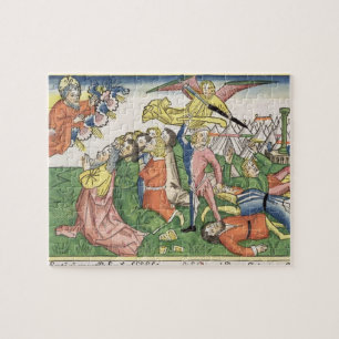 Exodus 32 15-23 Moses, der die Steintabletten Puzzle