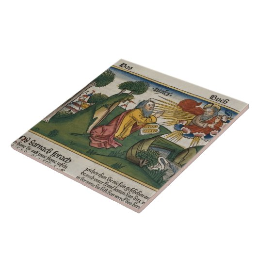 Exodus 34 1-10 Moses empfängt die zweiten Fliese (Seite)