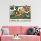 Exodus 34 1-10 Moses erhält die zweite Tablette w Leinwanddruck (Insitu (Wohnzimmer))