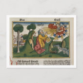 Exodus 34 1-10 Moses erhält die zweite Tablette w Postkarte (Vorderseite)