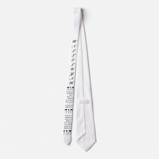 Exodus-3:14 - Krawatte 15 (Rückseite)