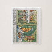 Exodus 8 1-15 die sieben Pest von Ägypten: Moses Puzzle (Vertikal)