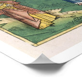 Exodus 8 1-15 Die sieben Plagen Ägyptens: Mose und Poster (Ecke)