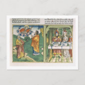 Exodus 8 1-15 Die sieben Plagen Ägyptens: Mose und Postkarte (Vorderseite)