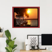 Exodus 9:16 GROSSER POSTER (Heimbüro)