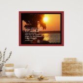 Exodus 9:16 GROSSER POSTER (Küche)