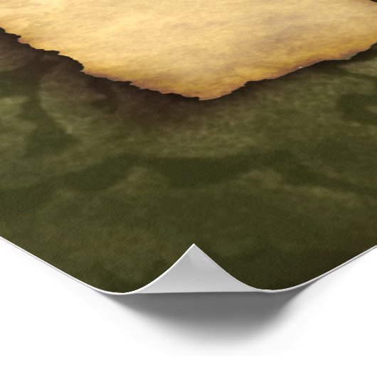 Exodus Ehyeh Asher Ehyeh Name Gottes Canvas Print Poster (Ecke)