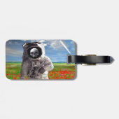 Exodus-Gepäckmarke Gepäckanhänger (Rückseite horizontal)