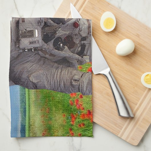 Exodus Geschirrtuch (Viertel Falte)