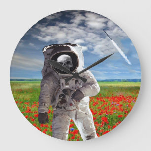 Exodus Große Wanduhr