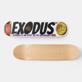 EXODUS JMT OFFIZIELL 7 3/4" Skateboarddecke Skateboard (Horizontal)