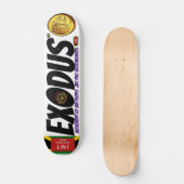 EXODUS JMT OFFIZIELL 7 3/4" Skateboarddecke Skateboard (Vorderseite)