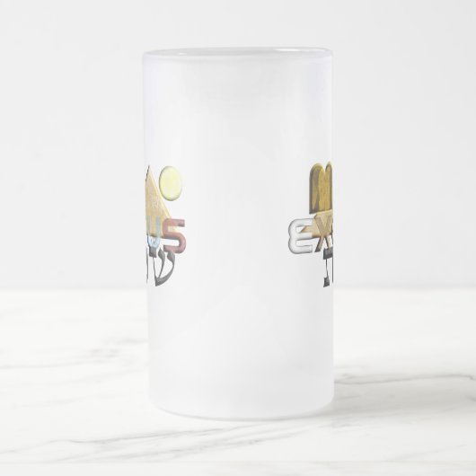 Exodus Mattglas Bierglas (Mittel)