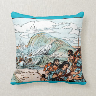 EXODUS-MEER-WURFS-KISSEN DES PASSAHFEST-PESACH KISSEN