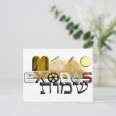 Exodus Postkarte (Stehend Vorderseite)