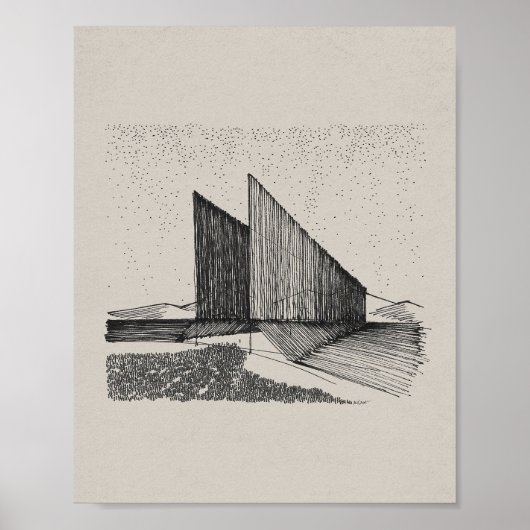 Exodus Print - Teil des Roten Meeres Poster (Vorne)