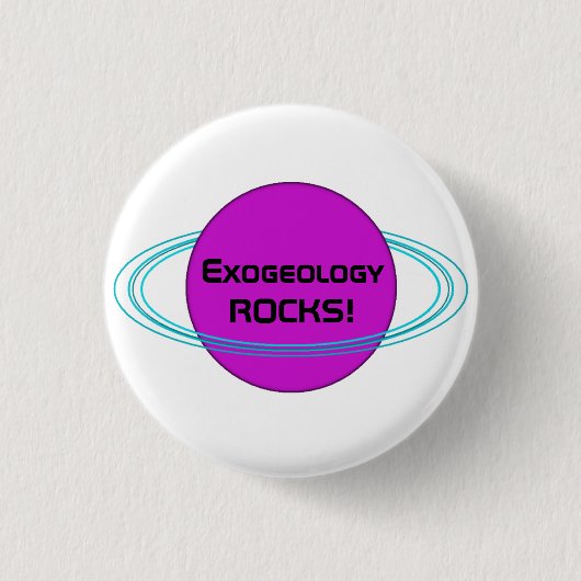 ExogeologyROCKS! Button (Vorderseite)