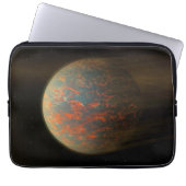 Exoplanet 55 Cancri E und seine geschmolzene Oberf Laptopschutzhülle (Vorderseite)