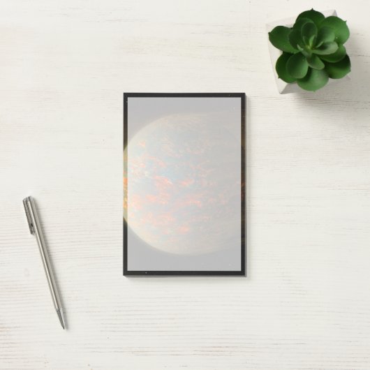 Exoplanet 55 Cancri E und seine geschmolzene Oberf Post-it Klebezettel (Büro)
