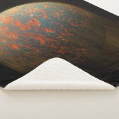 Exoplanet 55 Cancri E und seine geschmolzene Oberf Sherpadecke (3/4)