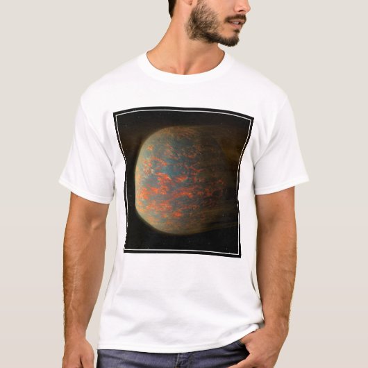 Exoplanet 55 Cancri E und seine geschmolzene Oberf T-Shirt (Vorderseite)