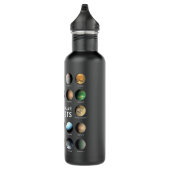 Exoplanet Extrasolar Planet Astronomie Raum Astrop Edelstahlflasche (Rechts)