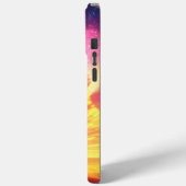 Exoplanet-Gelände Case-Mate iPhone Hülle (Rückseite / Links)