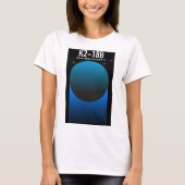 Exoplanet K2-18b T-Shirt (Vorderseite)