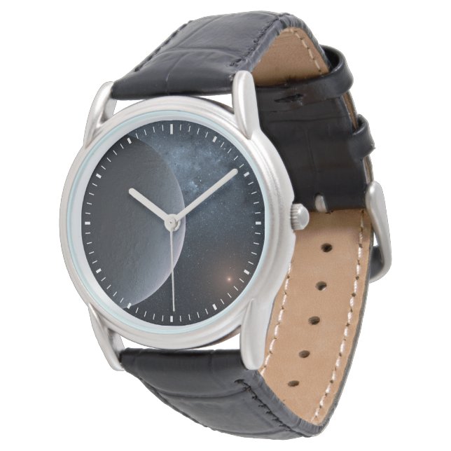 Exoplanet Ogle-2016-Blg-1195lb Orbits a Small Star Armbanduhr (Schrägansicht)