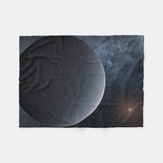 Exoplanet Ogle-2016-Blg-1195lb Orbits a Small Star Fleecedecke (Vorderseite (Horizontal))