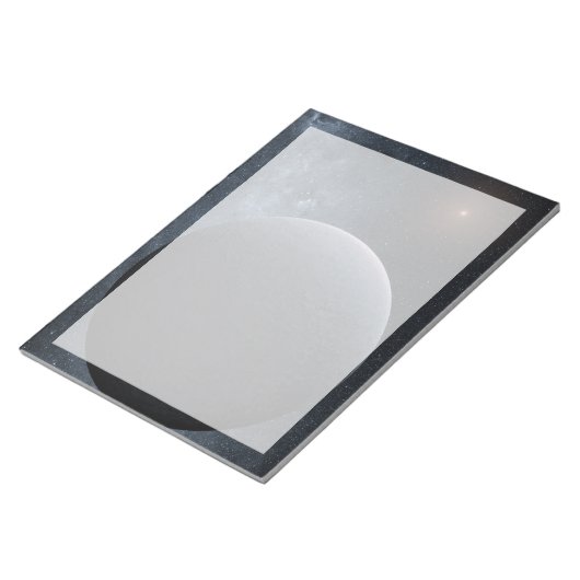 Exoplanet Ogle-2016-Blg-1195lb Orbits a Small Star Notizblock (angewinkelt)