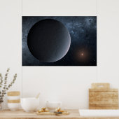 Exoplanet Ogle-2016-Blg-1195lb Orbits a Small Star Poster (Küche)